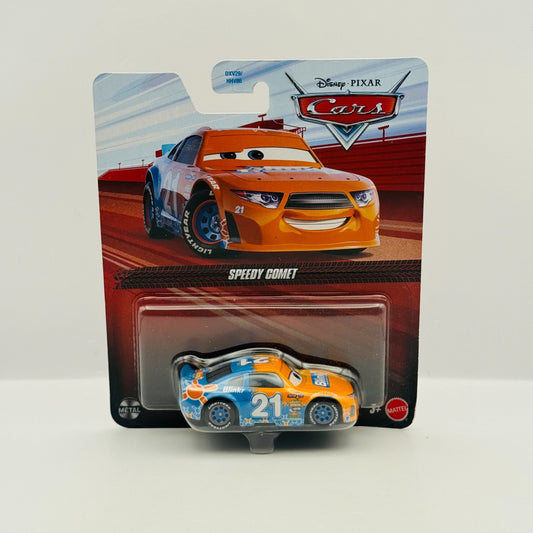 Disney Pixar Cars - SPEEDY COMET BLINKR Veteran Racer 2026 - 1:55 Diecast
