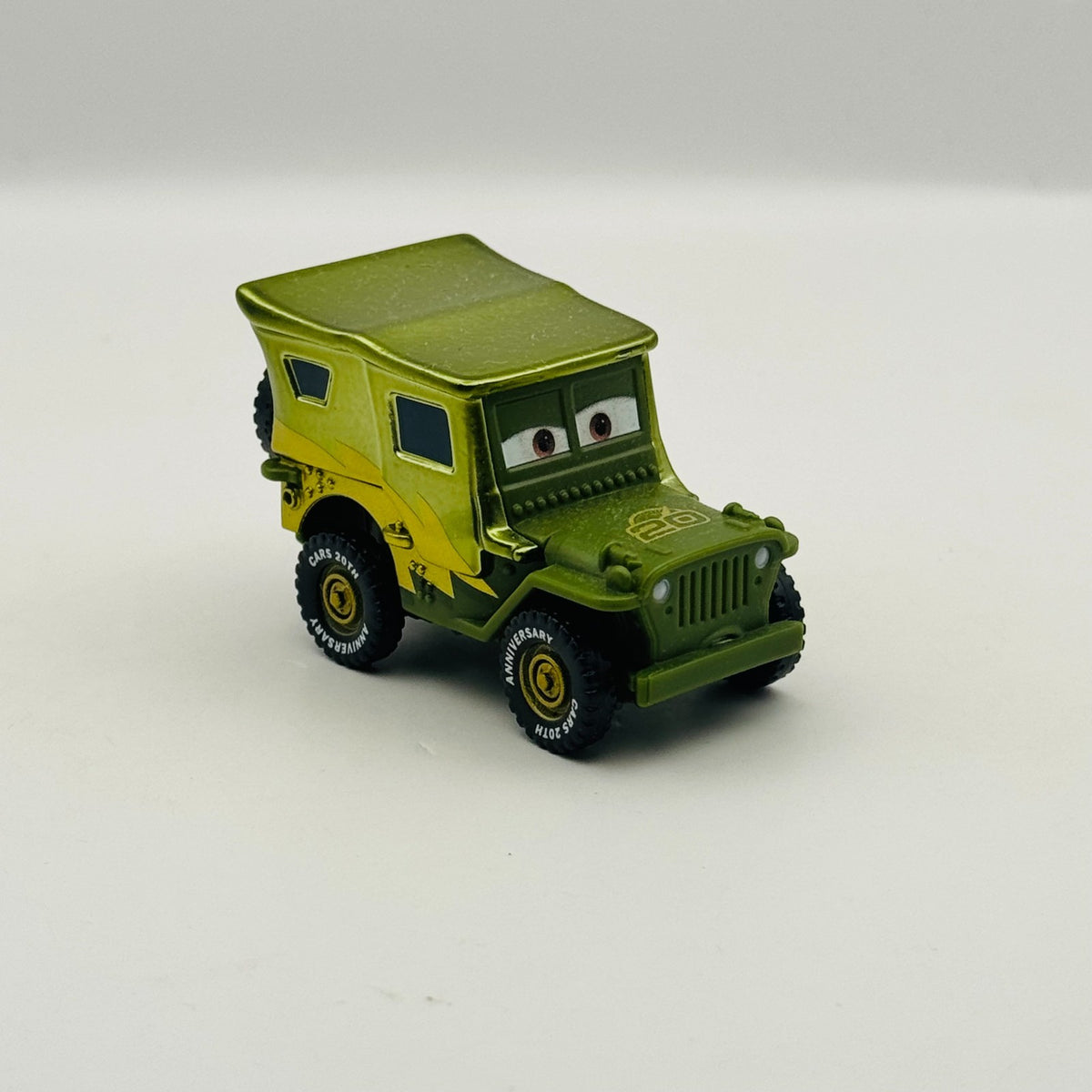 Disney Pixar Cars - METALLIC SARGE 20TH ANNIVERSARY 2026 - 1:55 Diecast
