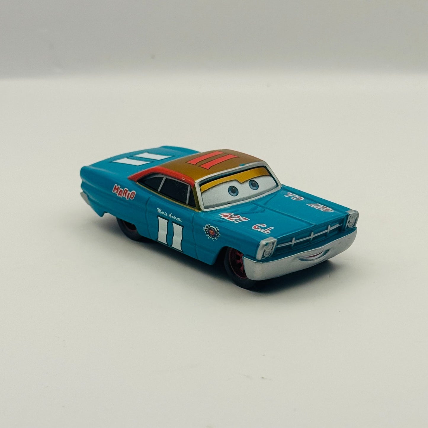 Disney Pixar Cars - -MARIO ANDRETTI Piston Cup - 1:55 Diecast