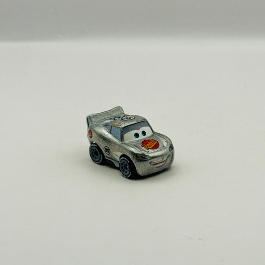 Disney Pixar Cars - Mini Racers SILVER RADIATOR SPRINGS MCQUEEN - Diecast