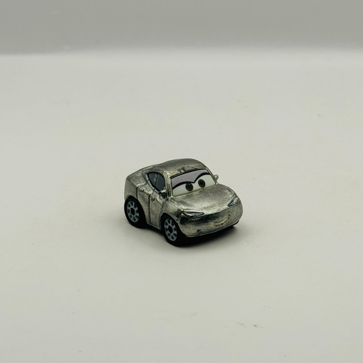 Disney Pixar Cars - Mini Racers METALLIC SILVER NATALIE CERTAIN - Diecast