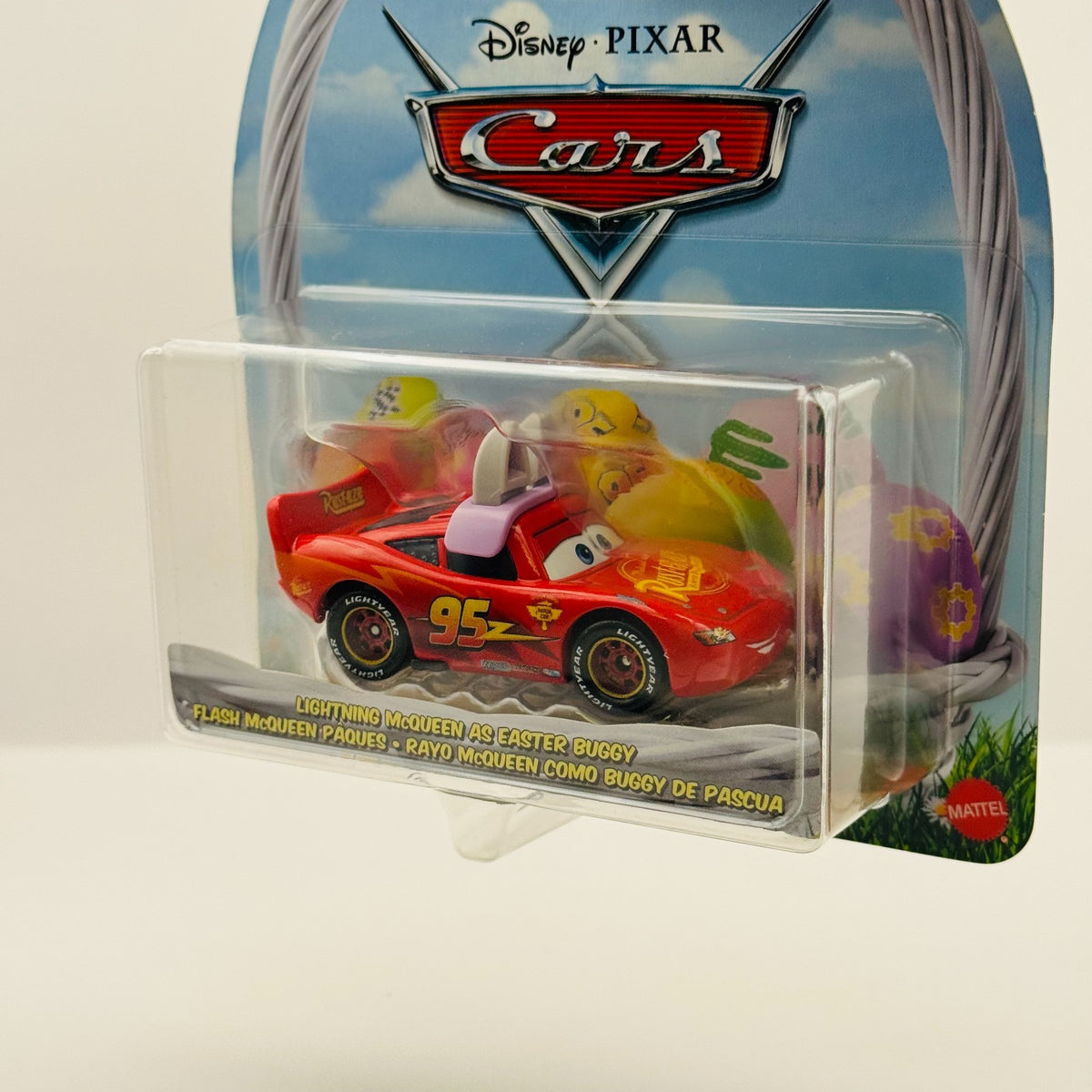 Disney Pixar Cars - LIGHTNING MCQUEEN AS EASTER BUGGY 2026 - 1:55 Diecast