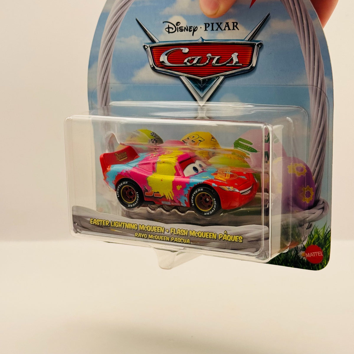Disney Pixar Cars - EASTER LIGHTNING MCQUEEN WITH PAINT 2026 - 1:55 Diecast