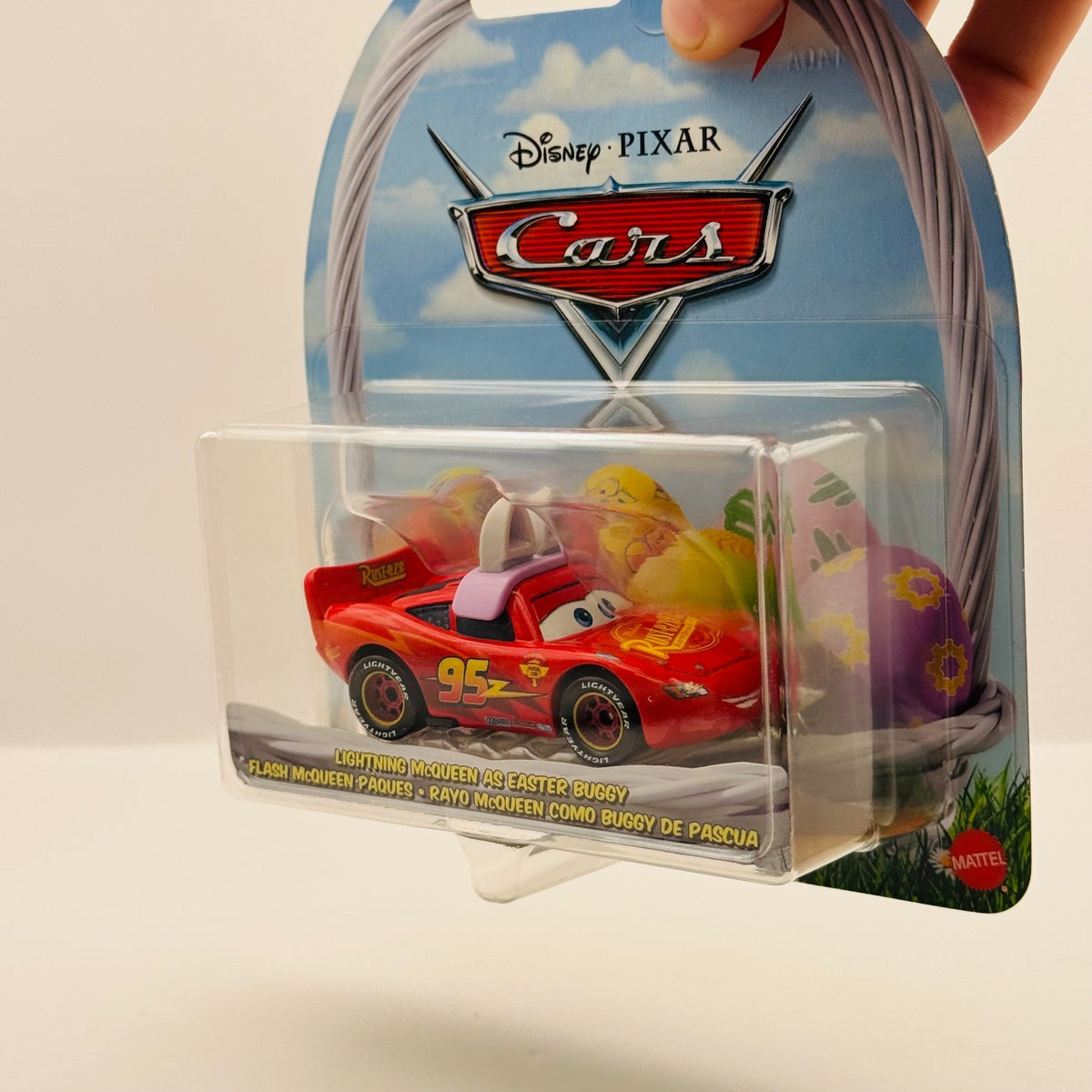 Disney Pixar Cars - LIGHTNING MCQUEEN AS EASTER BUGGY 2026 - 1:55 Diecast