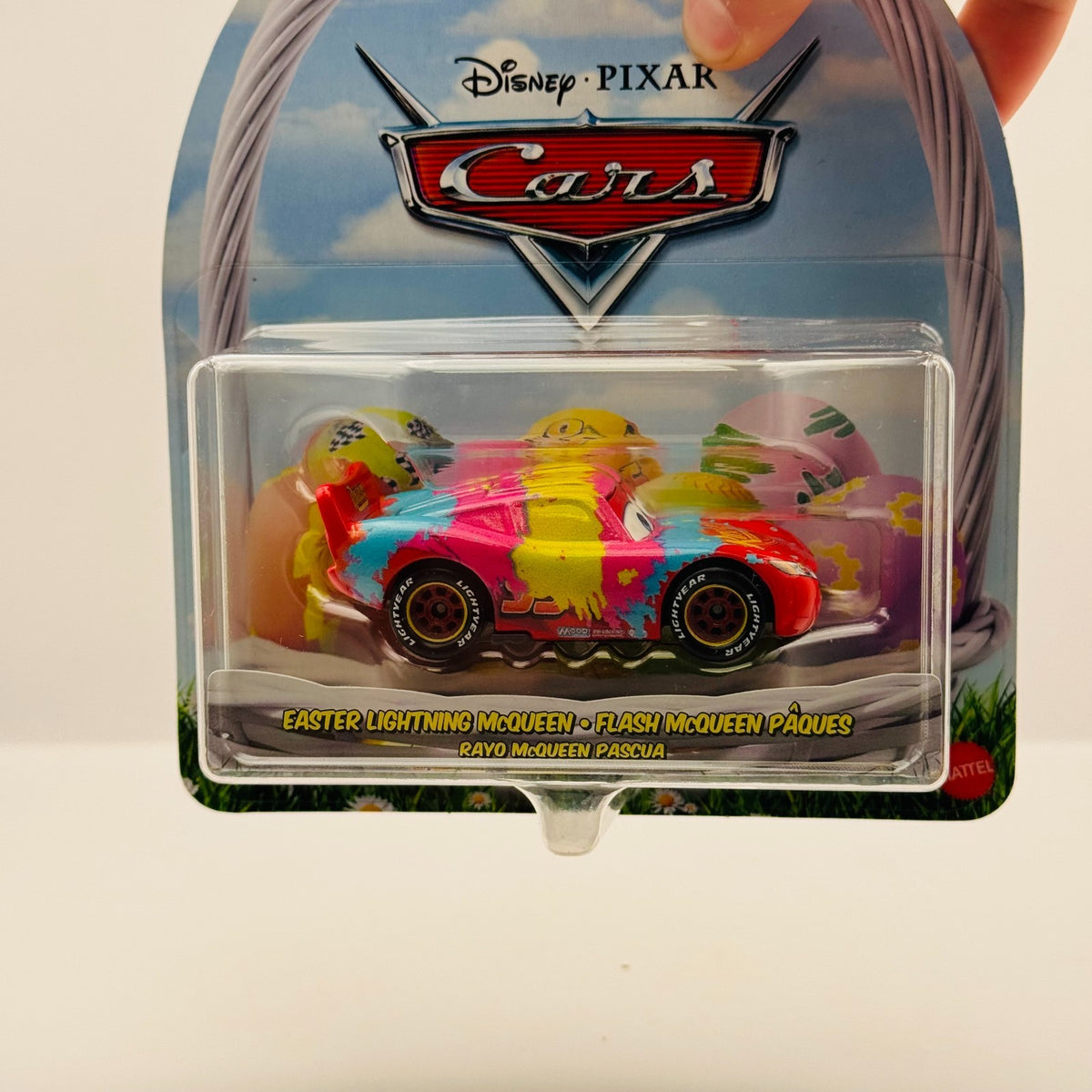 Disney Pixar Cars - EASTER LIGHTNING MCQUEEN WITH PAINT 2026 - 1:55 Diecast