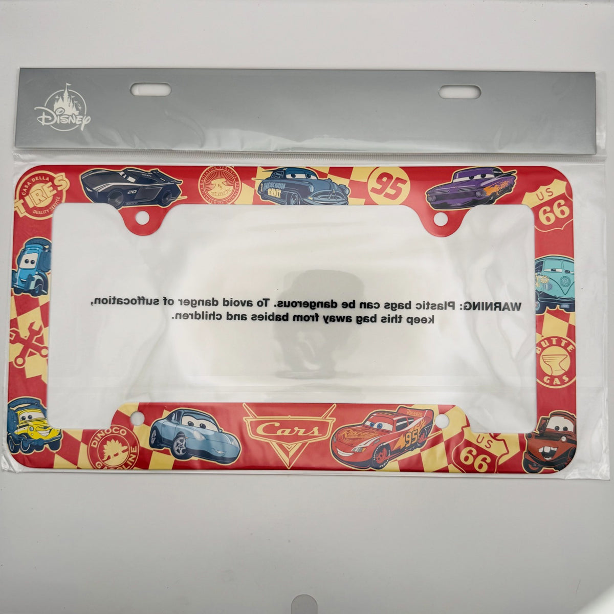 Disney Pixar Cars - CARSLAND LICENSE PLATE FRAME 2026 DISNEYLAND