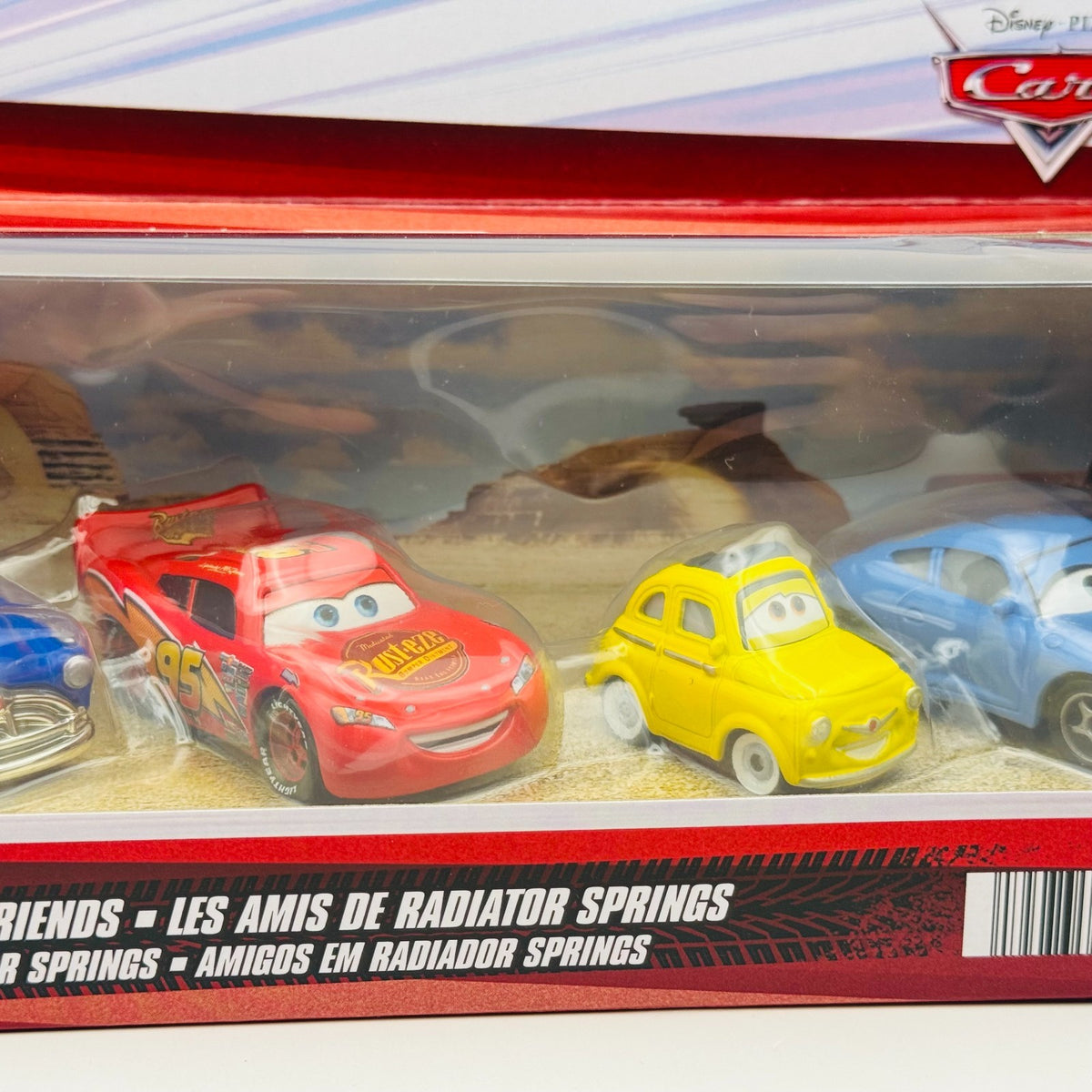 Disney Pixar Cars - RADIATOR SPRINGS FRIENDS 5-PK DOC HUDSON LUIGI- 1:55 Diecast