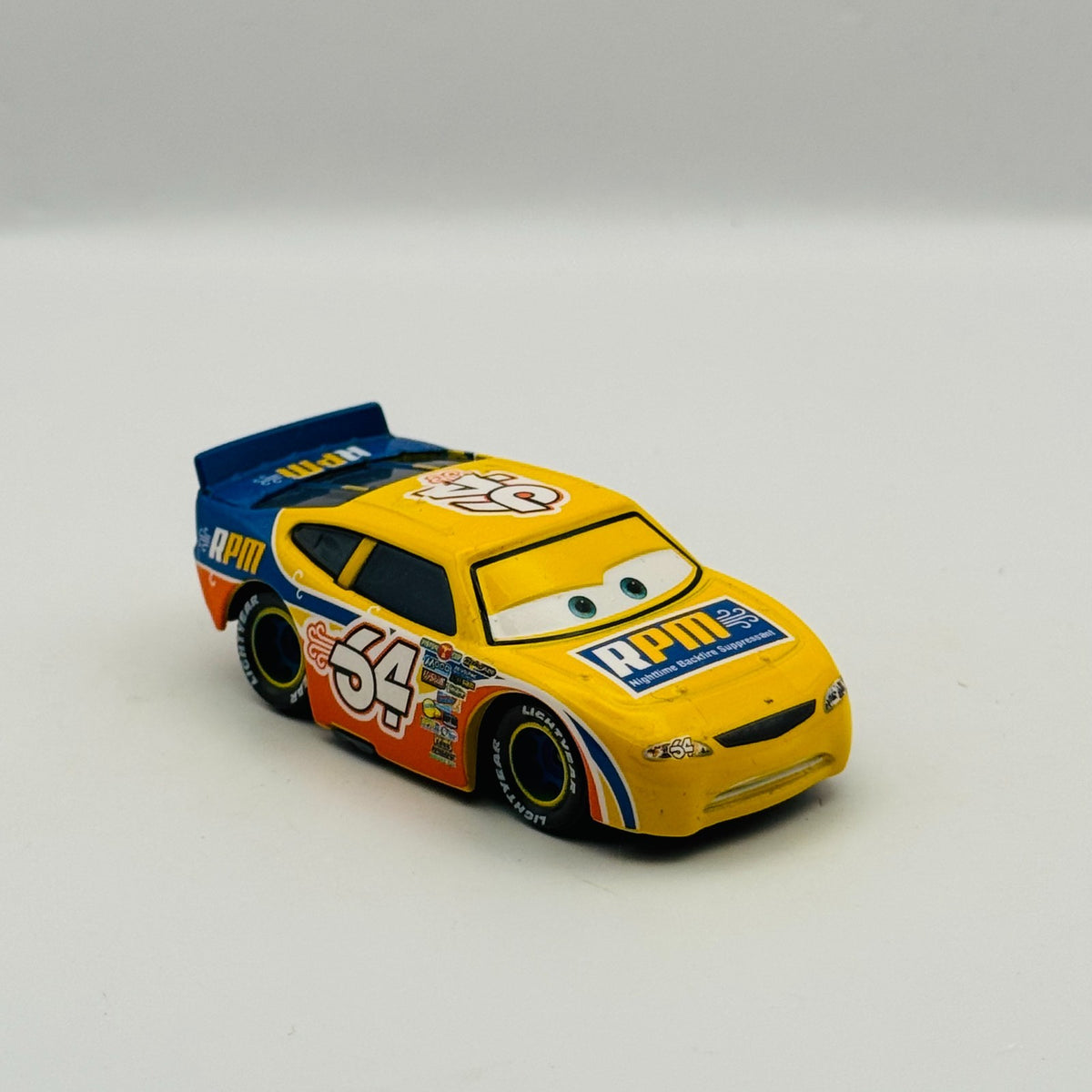 Disney Pixar Cars - WINFORD BRADFORD RPM Piston World of Cars 2008 1:55 Diecast