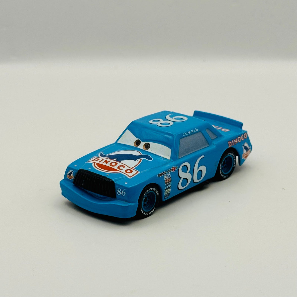 Disney Pixar Cars - DINOCO CHICK HICKS Supercharged 2007 - 1:55 Diecast