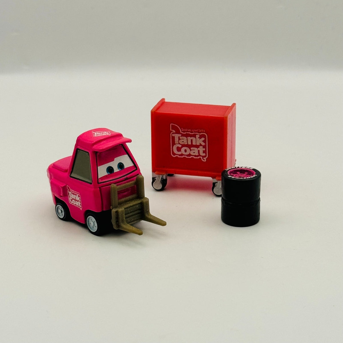 Disney Pixar Cars - TANK COAT PITTY JERRY Race O Rama 2009 - 1:55 Diecast