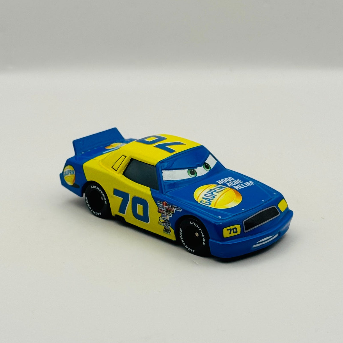 Disney Pixar Cars - GASPRIN FLOYD MULVIHILL Piston Cup - 1:55 Diecast