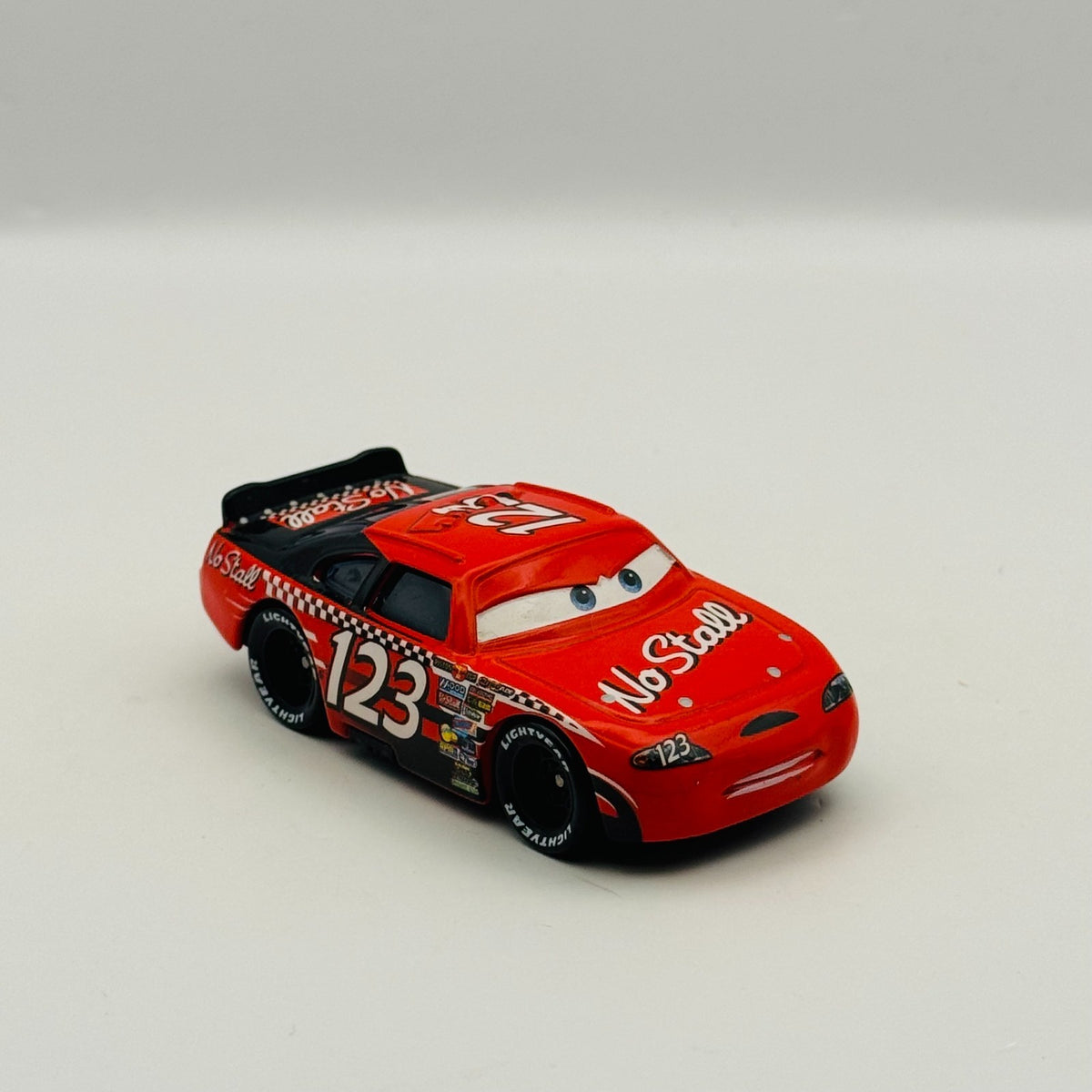 Disney Pixar Cars - NO STALL TODD MARCUS Piston Cup - 1:55 Diecast