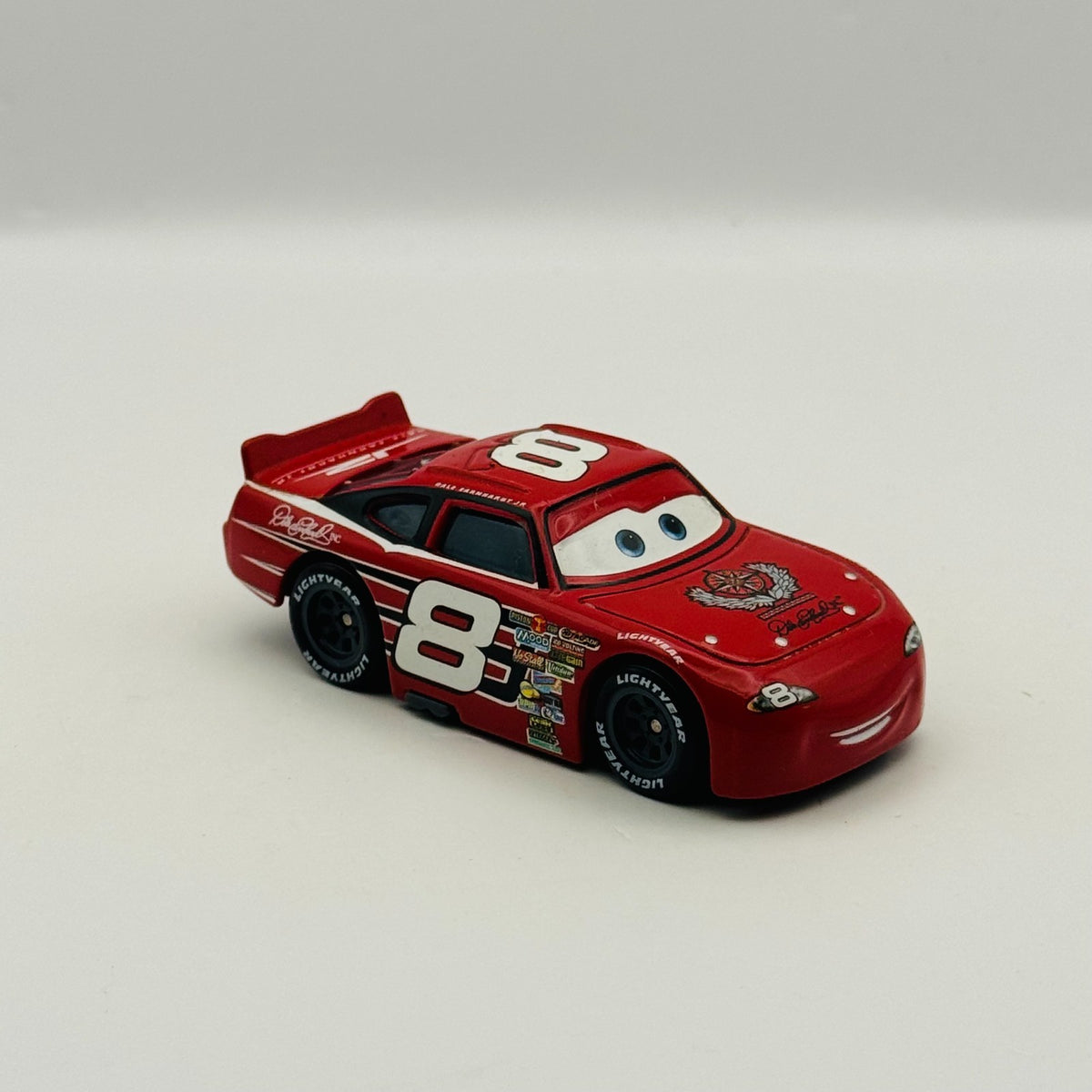 Disney Pixar Cars - DALE EARNHARDT JR BUDWEISER Piston Cup 2008- 1:55 Diecast
