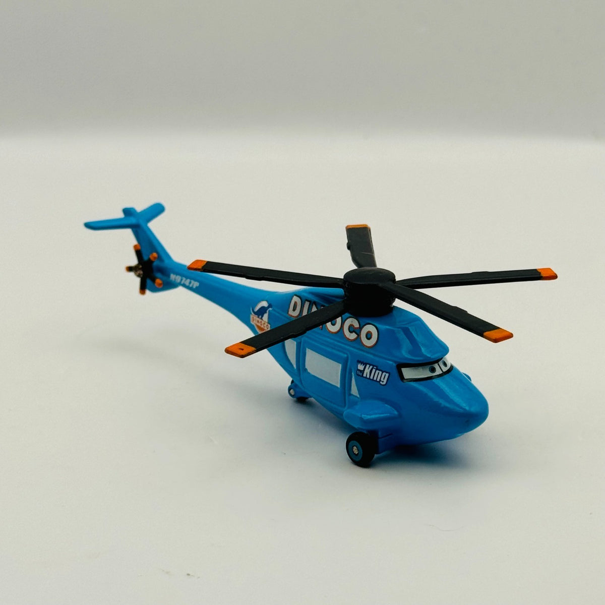 Disney Pixar Cars - DINOCO HELICOPTER ROTOR TURBOSKY World of Cars -1:55 Diecast