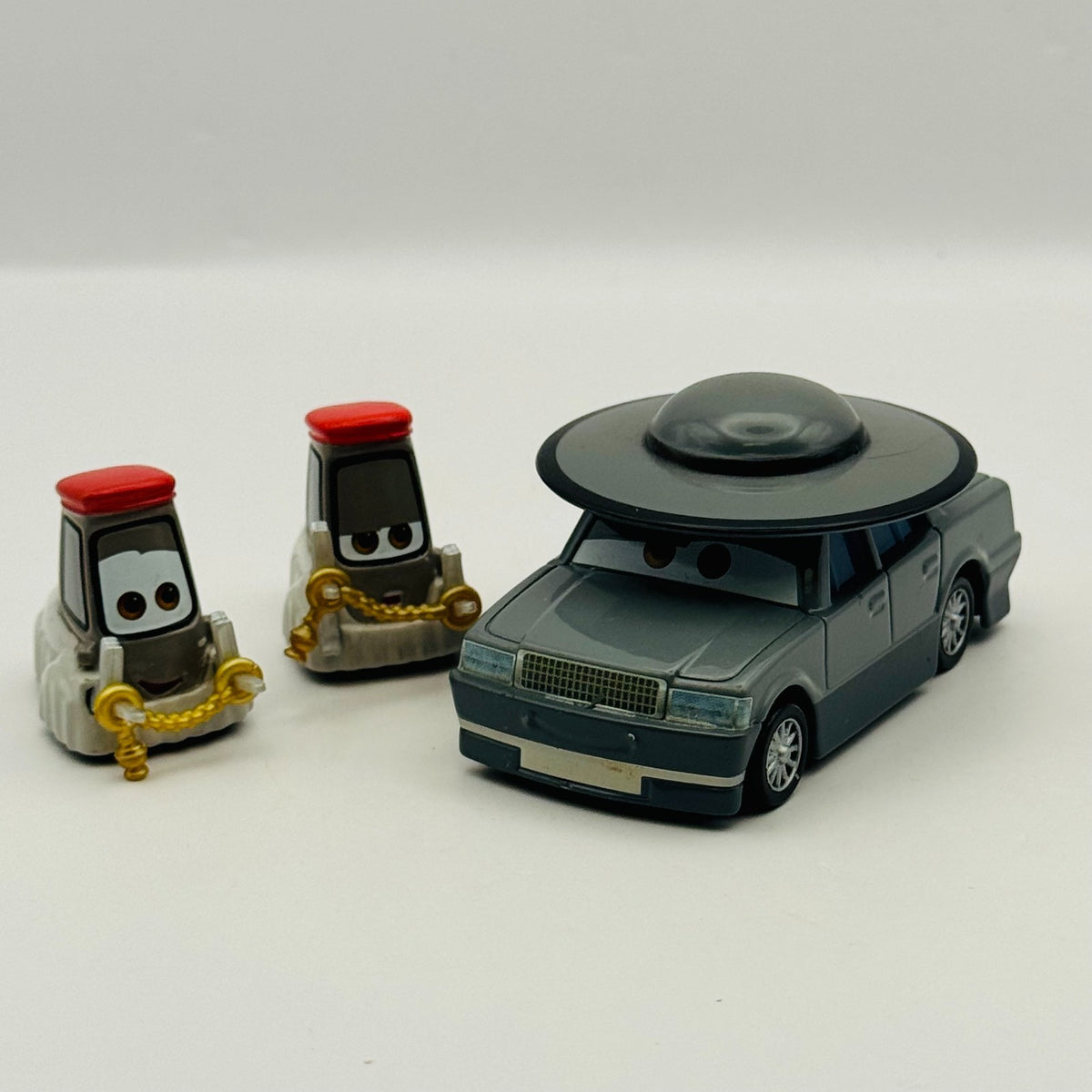 Disney Pixar Cars - FATHER BURKE & CARDINAL ANTONIO & ANGELO 2014 - 1:55 Diecast