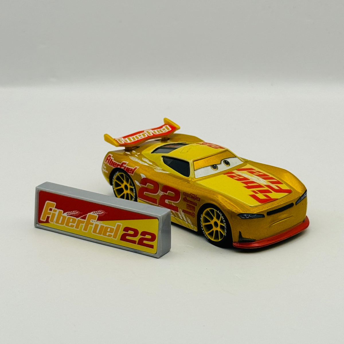Disney Pixar Cars - NASCAR GOGO LOGANO FIBER FUEL Nascar 2024 - 1:55 Diecast