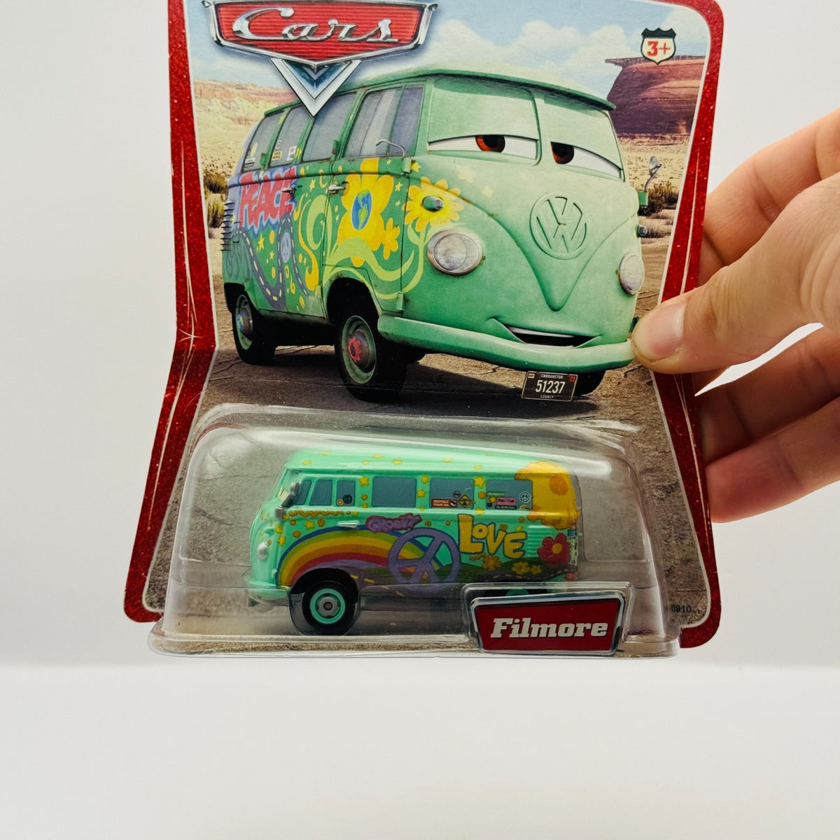 Disney Pixar Cars - FILLMORE "FILMORE" VARIANT Desert Series 2006 - 1:55 Diecast