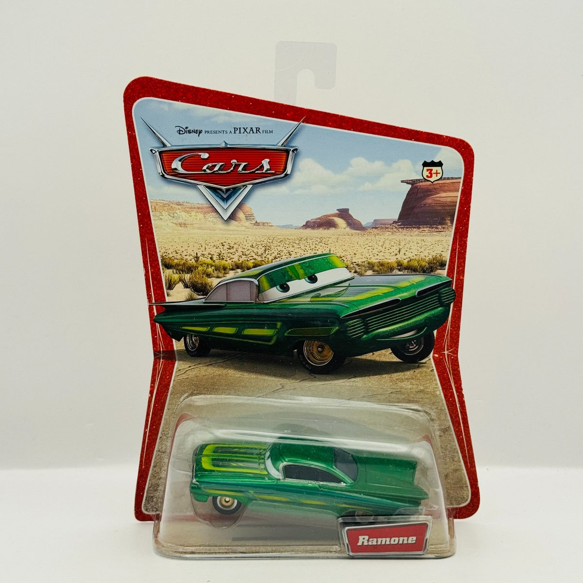 Disney Pixar Cars - GREEN RAMONE Desert Series 2006 - 1:55 Diecast