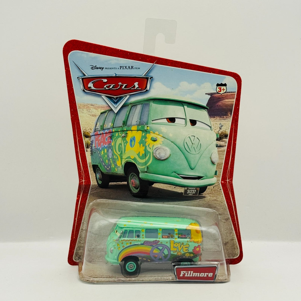 Disney Pixar Cars - FILLMORE Desert Series 2006 - 1:55 Diecast