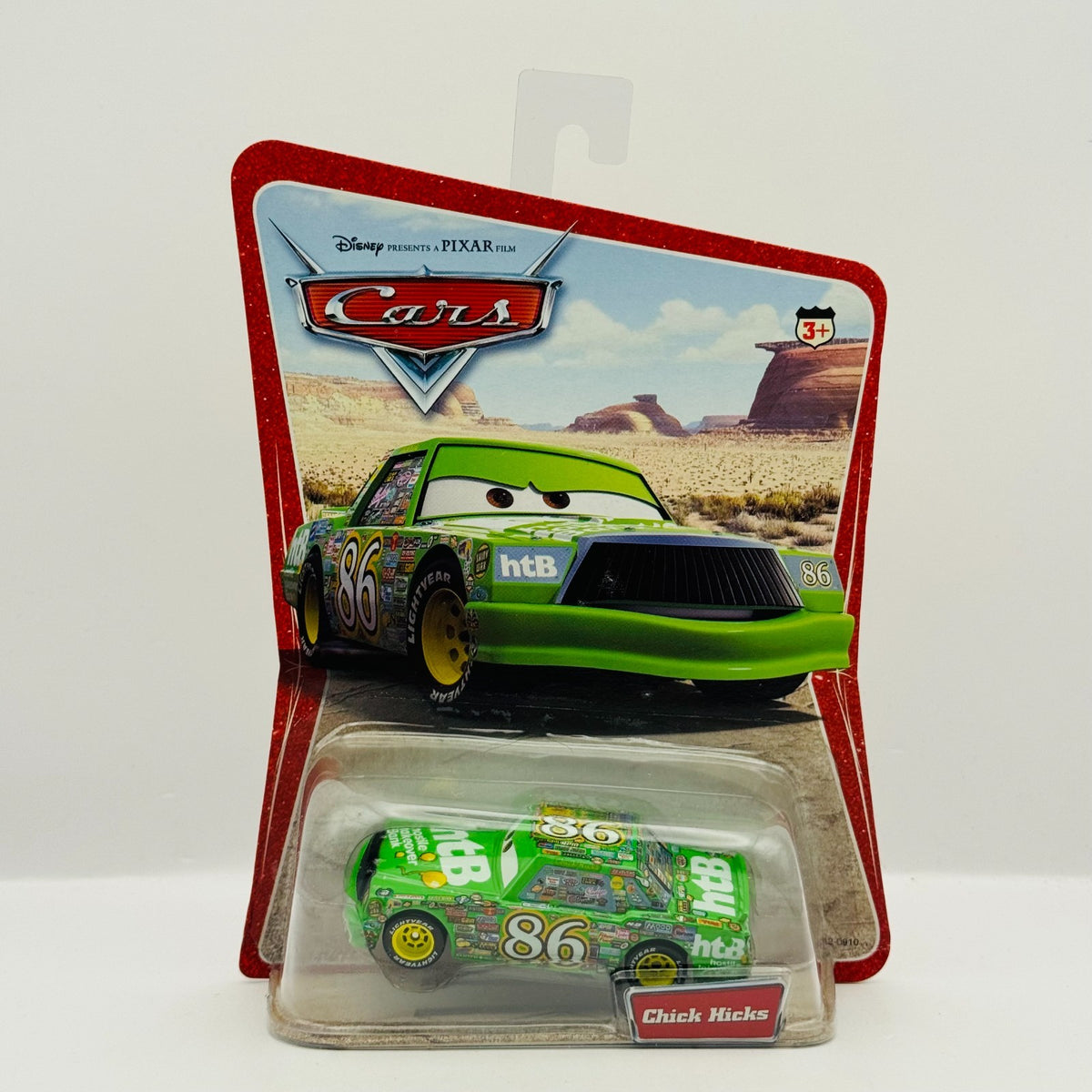 Disney Pixar Cars - CHICK HICKS Desert Series 2006 - 1:55 Diecast