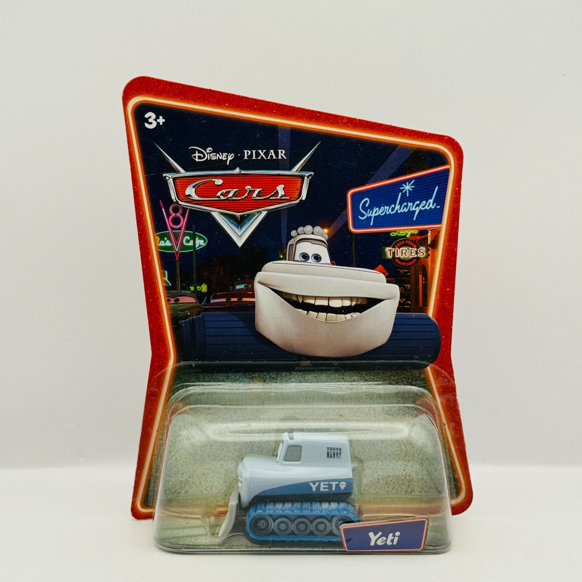 Disney Pixar Cars - YETI *ERROR* Monster's INC Supercharged 2007 - 1:55 Diecast