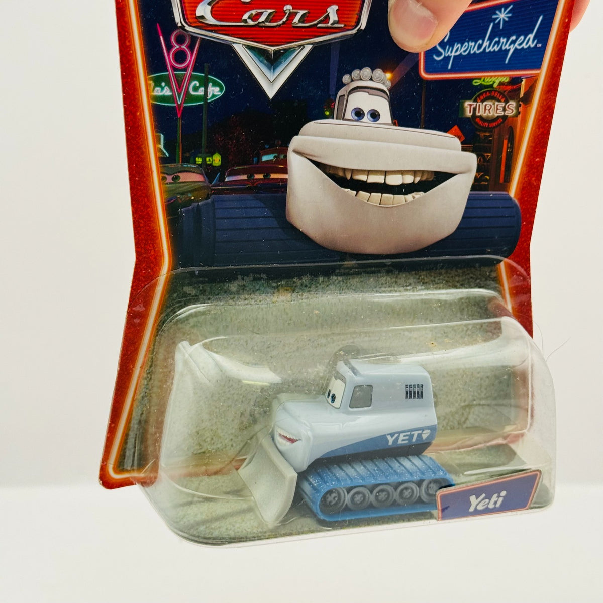 Disney Pixar Cars - YETI *ERROR* Monster's INC Supercharged 2007 - 1:55 Diecast