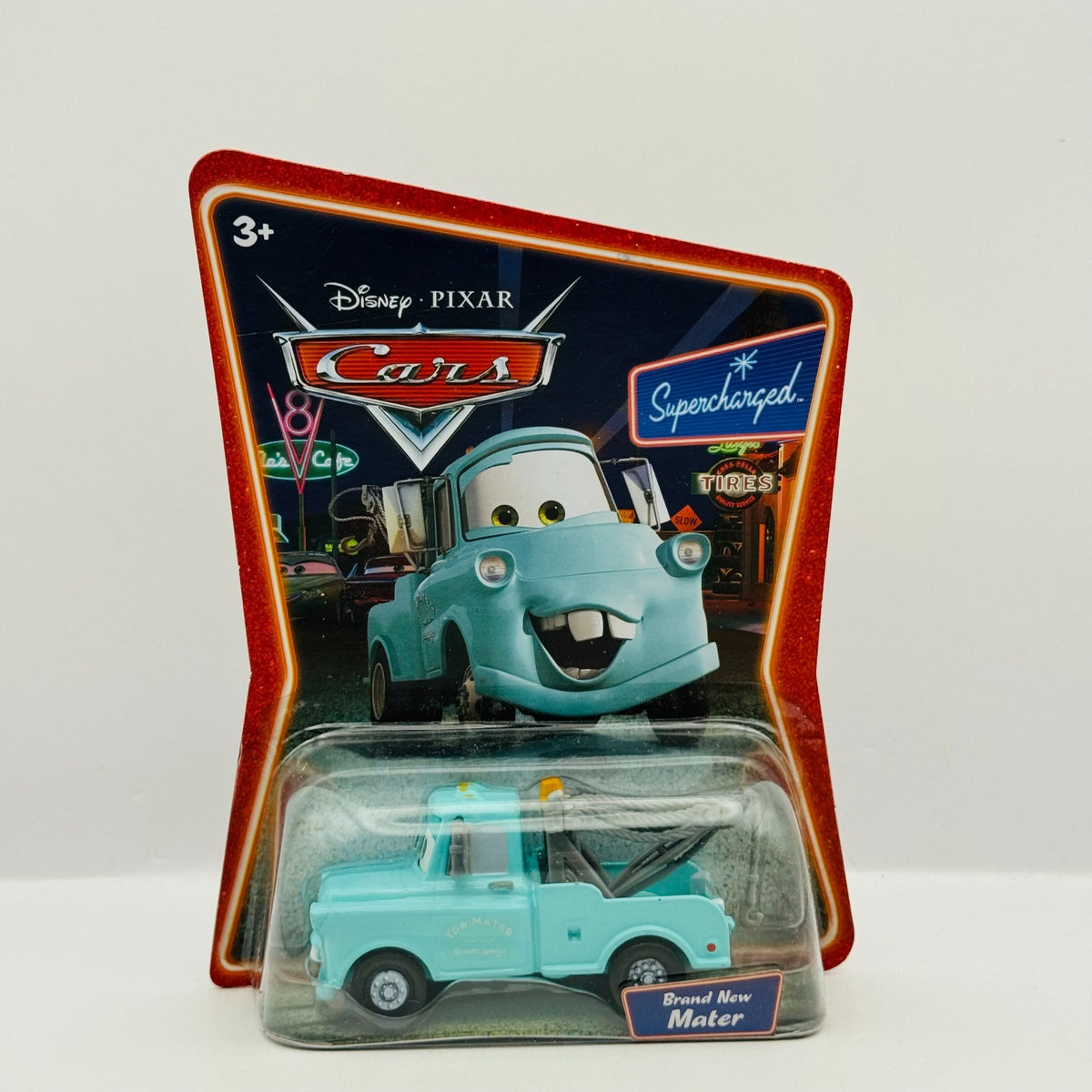 Disney Pixar Cars - HEYDAY BRAND NEW MATER BLUE Supercharged 2007 - 1:55 Diecast