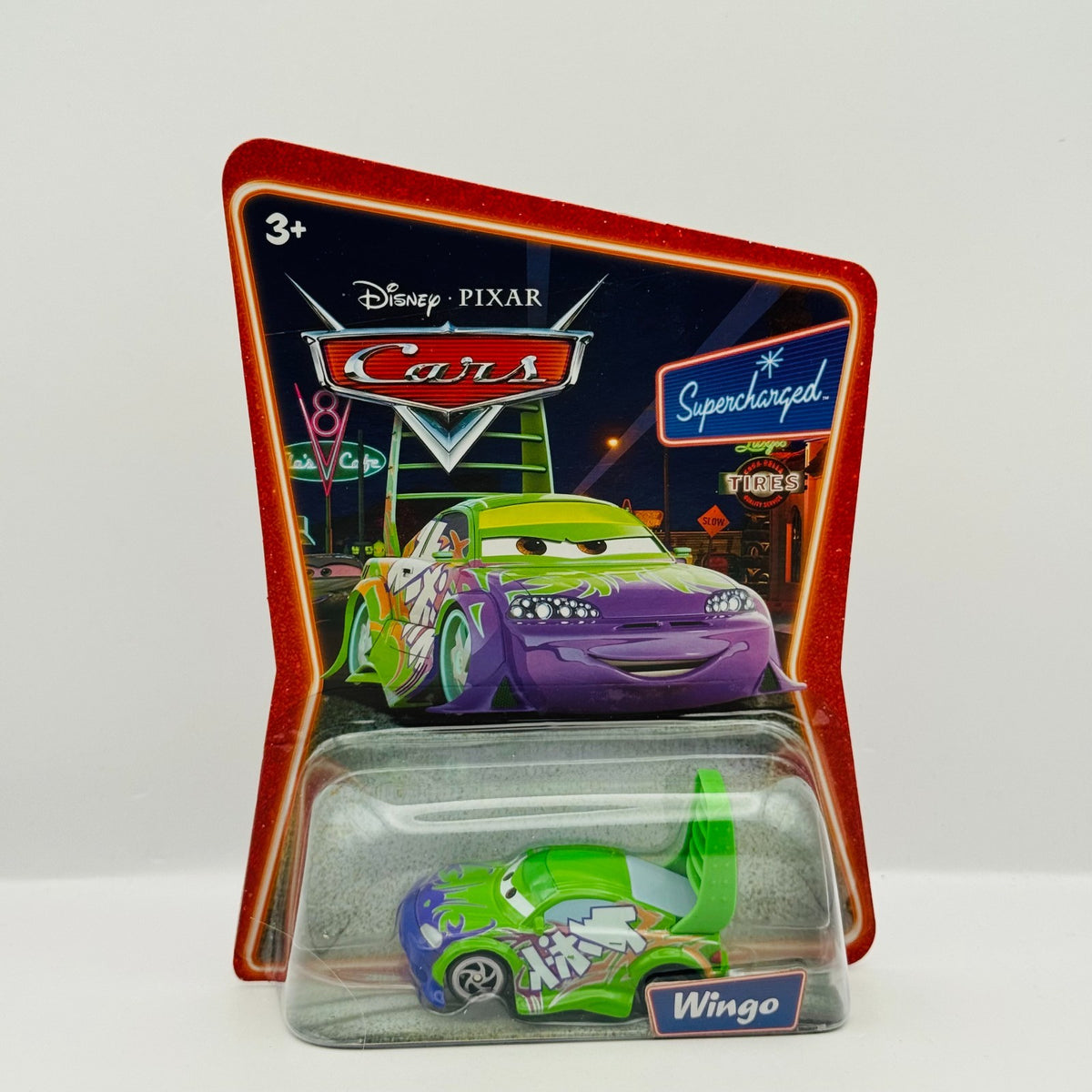 Disney Pixar Cars - WINGO TUNERS Supercharged 2007 - 1:55 Diecast