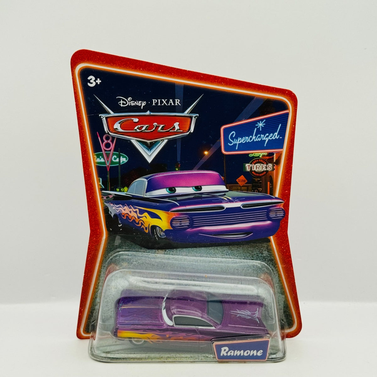 Disney Pixar Cars - PURPLE RAMONE Supercharged 2007 - 1:55 Diecast