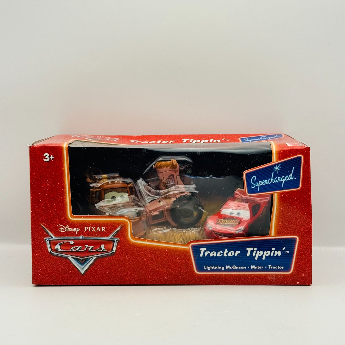 Disney Pixar Cars - TRACTOR TIPPIN' 3-Pack TRACTOR Supercharged - 1:55 Diecast