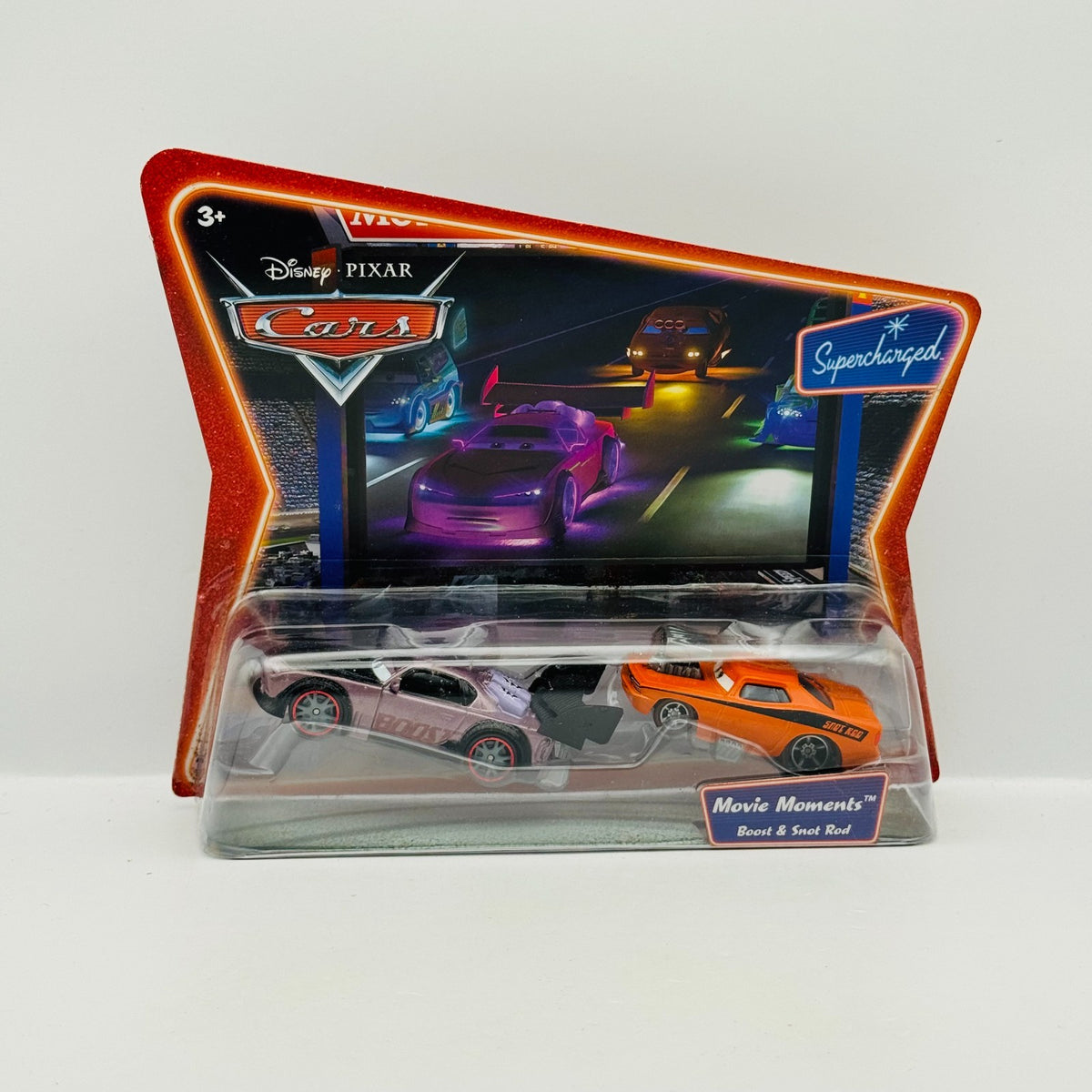 Disney Pixar Cars - BOOST & SNOT ROD Tuners Supercharged 2007 - 1:55 Diecast