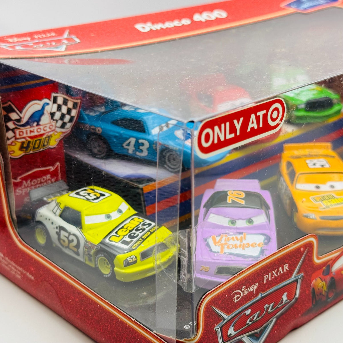 Disney Pixar Cars - DINOCO 400 8-PACK CHICK CRUSTY VINYL KING 2007- 1:55 Diecast