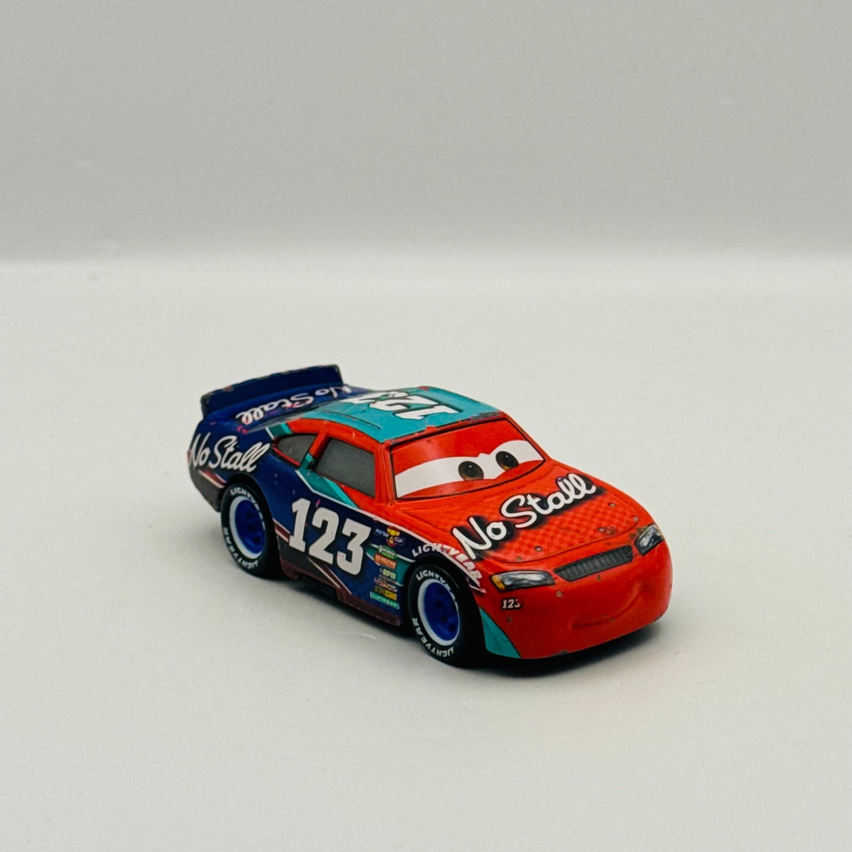 Disney Pixar Cars - TODD MARCUS NO STALL Veteran Racer Cars 3 - 1:55 Diecast