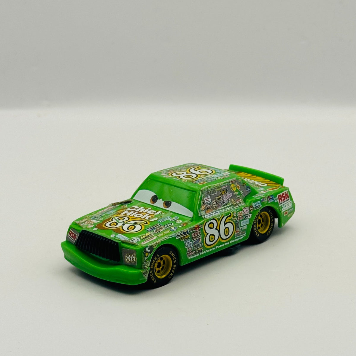 Disney Pixar Cars - CARS 3 CHICK HICKS WITHOUT HEADSET RARE - 1:55 Scale plastic