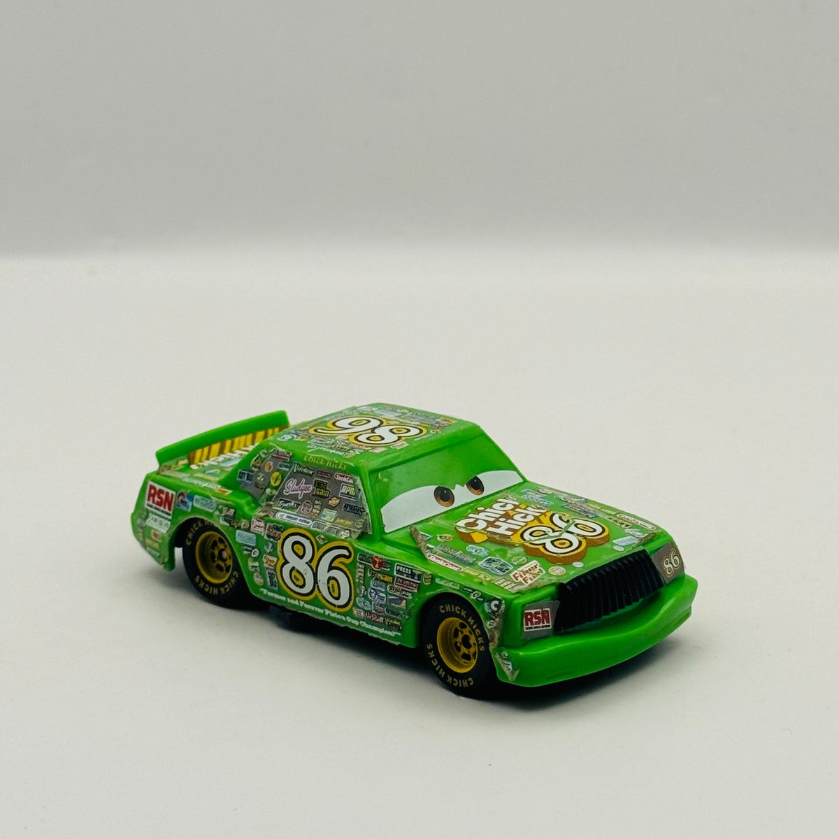 Disney Pixar Cars - CARS 3 CHICK HICKS WITHOUT HEADSET RARE - 1:55 Scale plastic