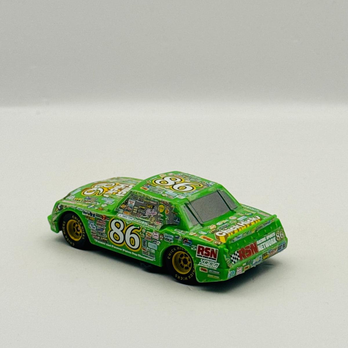 Disney Pixar Cars - CARS 3 CHICK HICKS WITHOUT HEADSET RARE - 1:55 Scale plastic