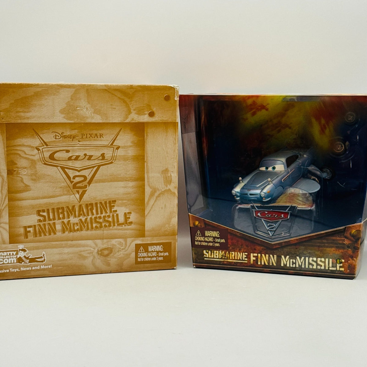 Disney Pixar Cars - D23 SUBMARINE FINN MCMISSILE *OPENED BOX 2011 - 1:55 Diecast