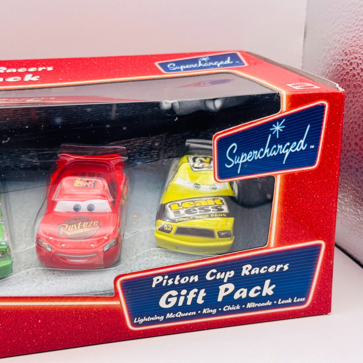 Disney Pixar Cars - PISTON CUP RACERS GIFT PACK 5-PK Supercharged - 1:55 Diecast