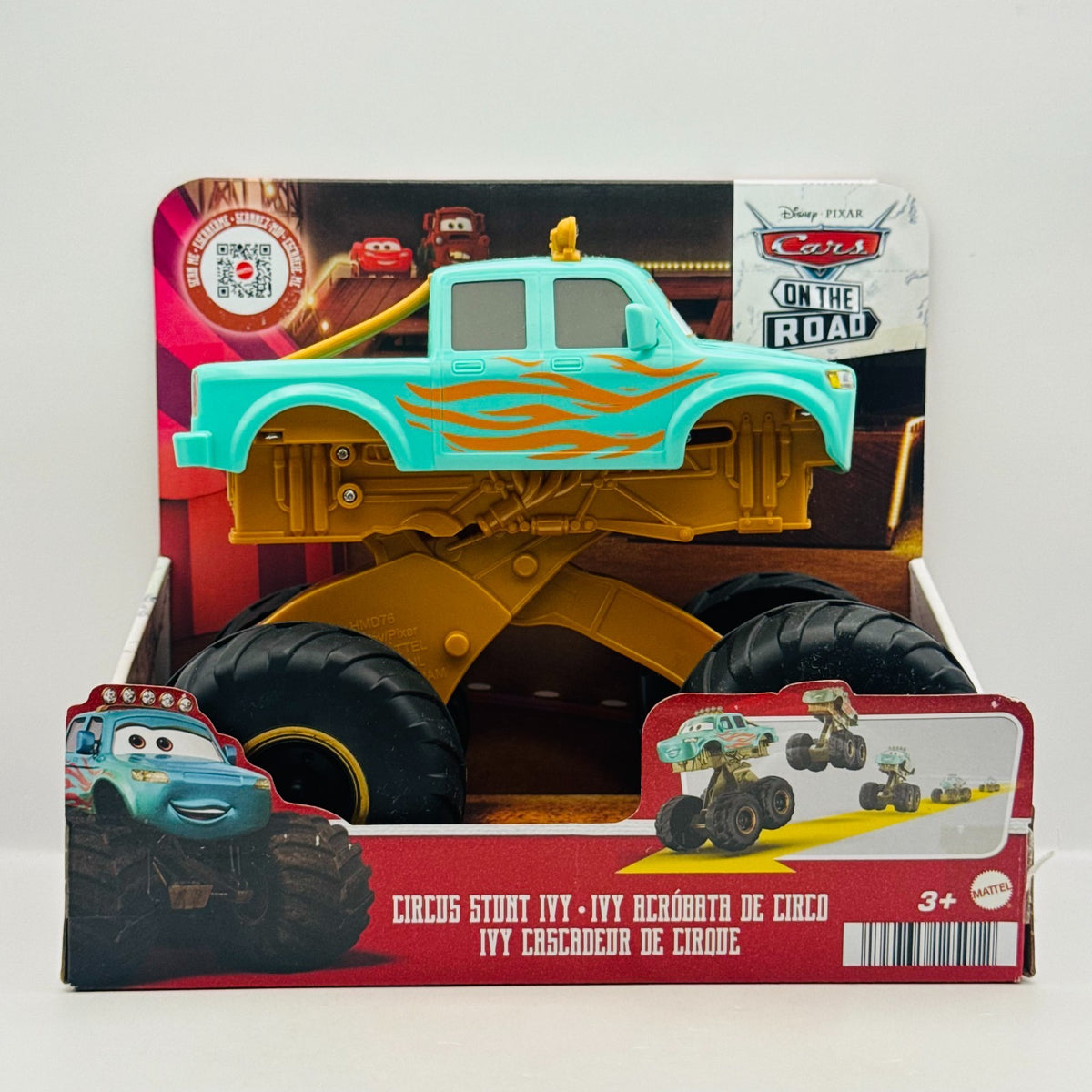 Disney Pixar Cars - CIRCUS STUNT IVY Cars On The Road - 1:43 Scale