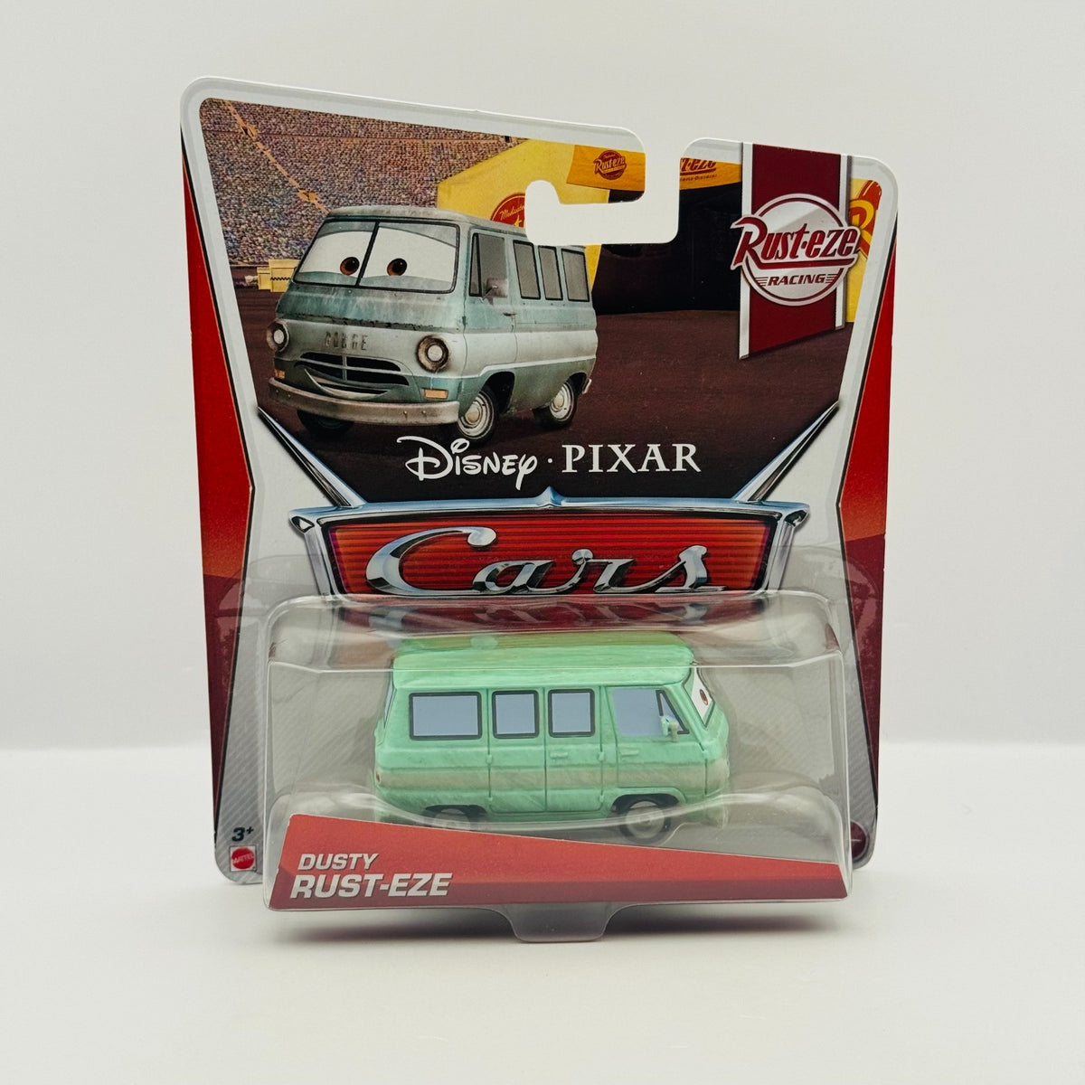 Disney Pixar Cars - DUSTY RUST-EZE Rusteze Racing 2013 - 1:55 Diecast