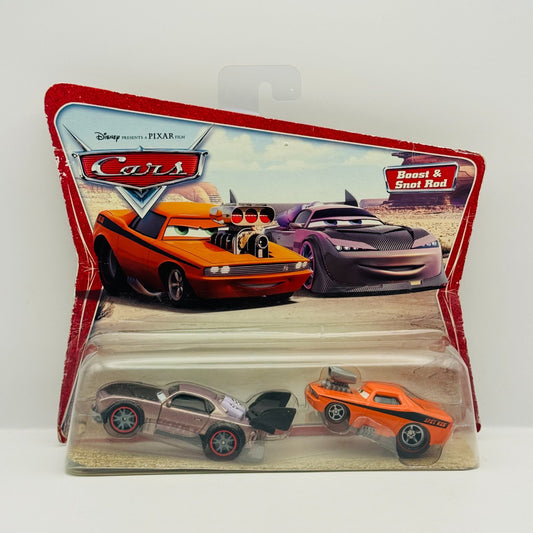 Disney Pixar Cars - BOOST & SNOT ROD Desert Series 2006 *TAPED* - 1:55 Diecast