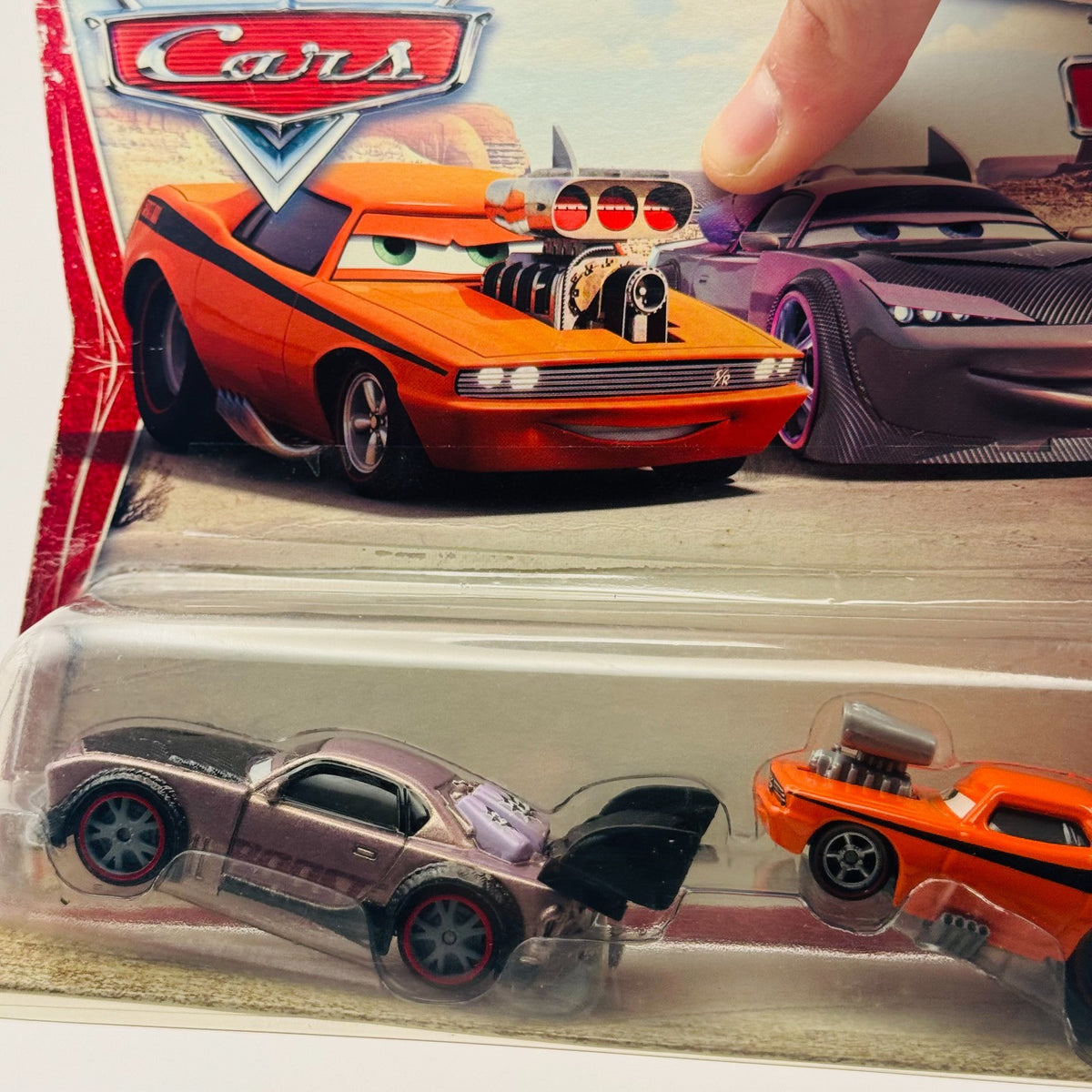 Disney Pixar Cars - BOOST & SNOT ROD Desert Series 2006 *TAPED* - 1:55 Diecast