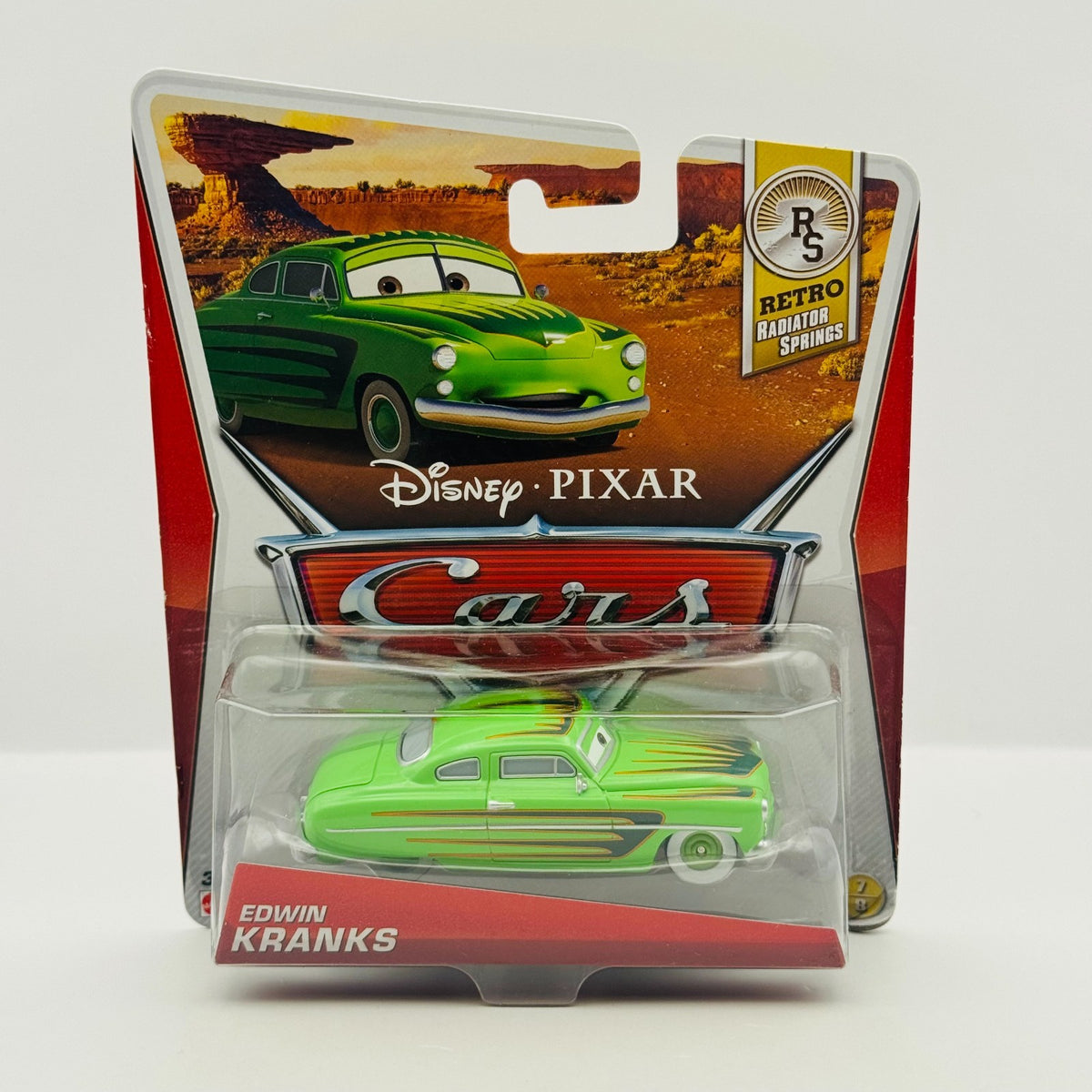 Disney Pixar Cars - EDWIN KRANKS Retro Radiator Springs 2013 - 1:55 Diecast