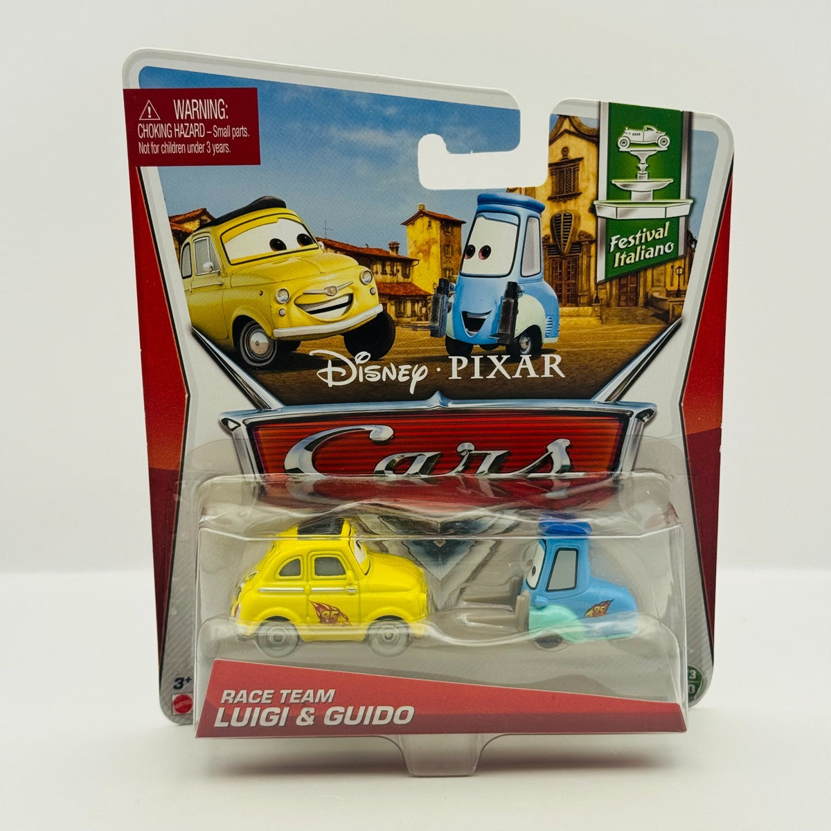 Disney Pixar Cars - RACE TEAM LUIGI & GUIDO Festival Italiano 2013 1:55 Diecast