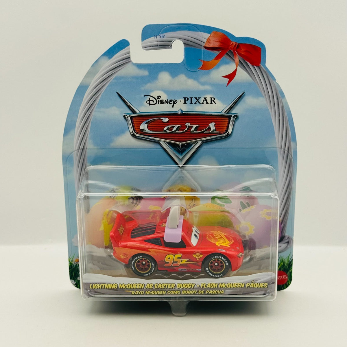 Disney Pixar Cars - LIGHTNING MCQUEEN AS EASTER BUGGY 2026 - 1:55 Diecast