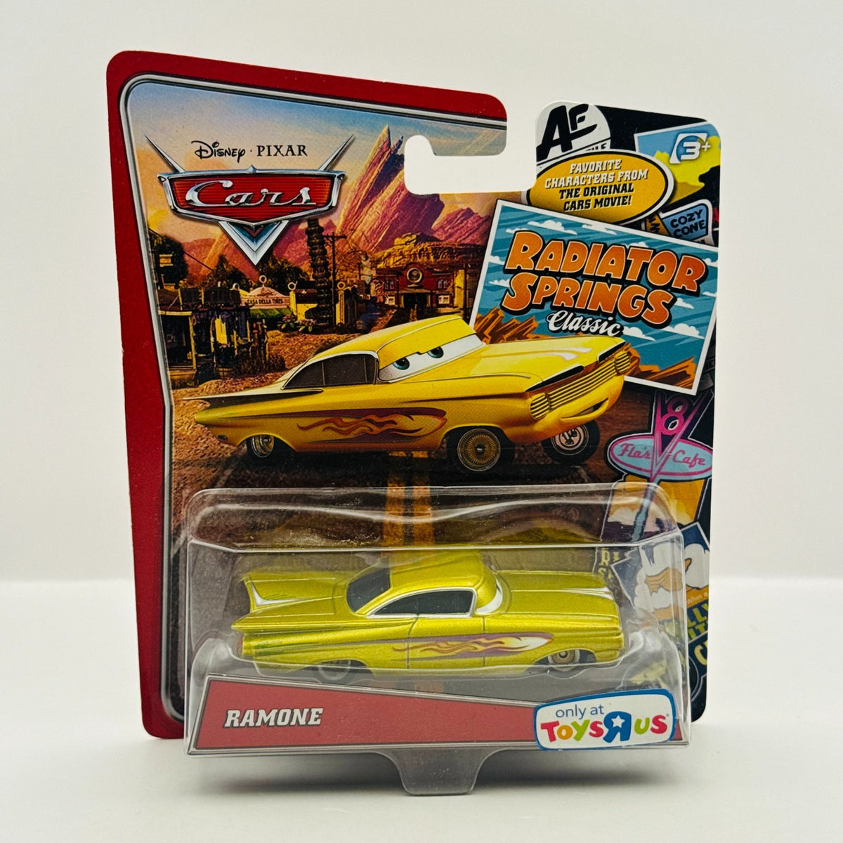 Disney Pixar Cars - GOLD YELLOW RAMONE Radiator Springs Classic - 1:55 Diecast