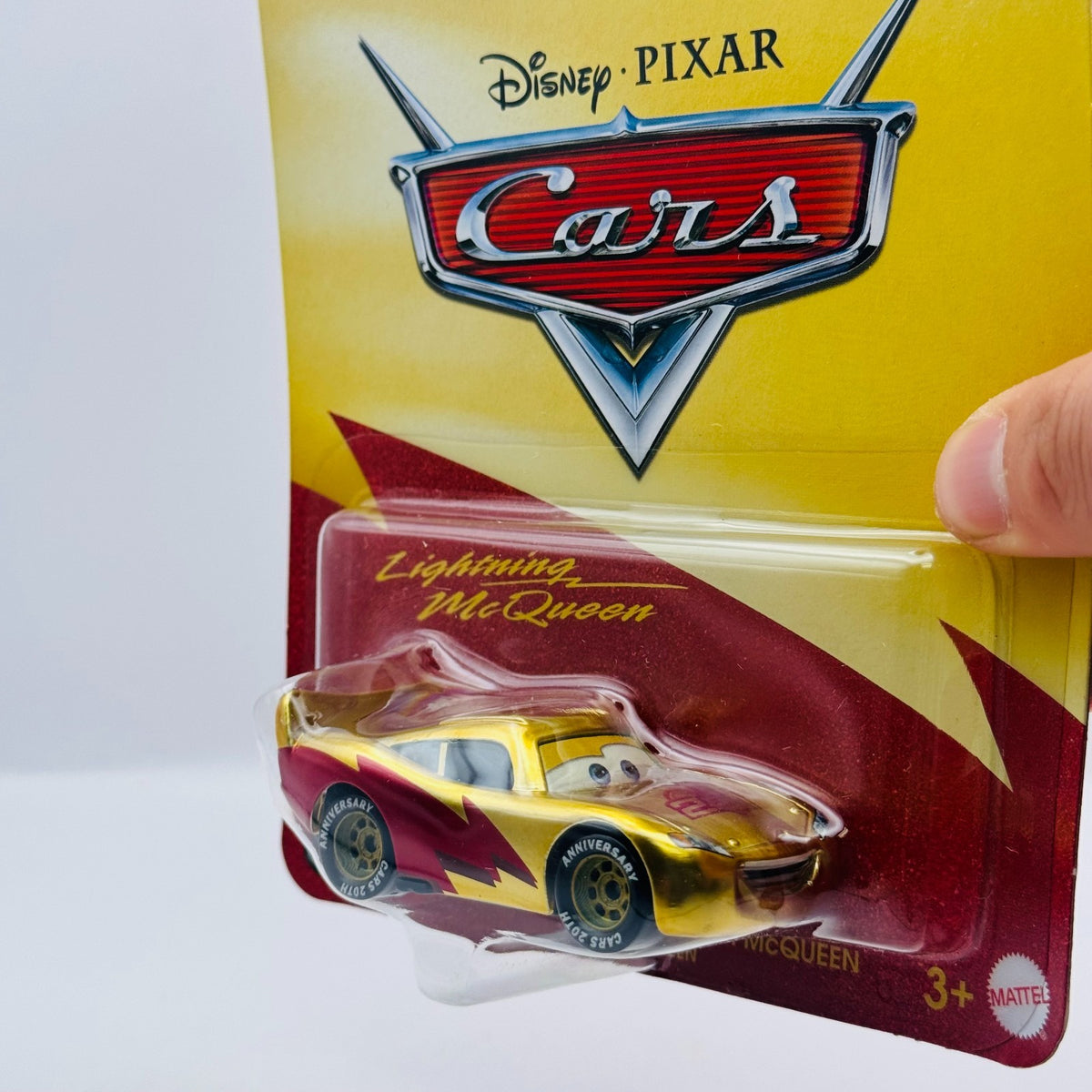 Disney Pixar Cars - GOLD GOLDEN MCQUEEN PROMO 20TH ANNIVERSARY 2026 1:55 Diecast