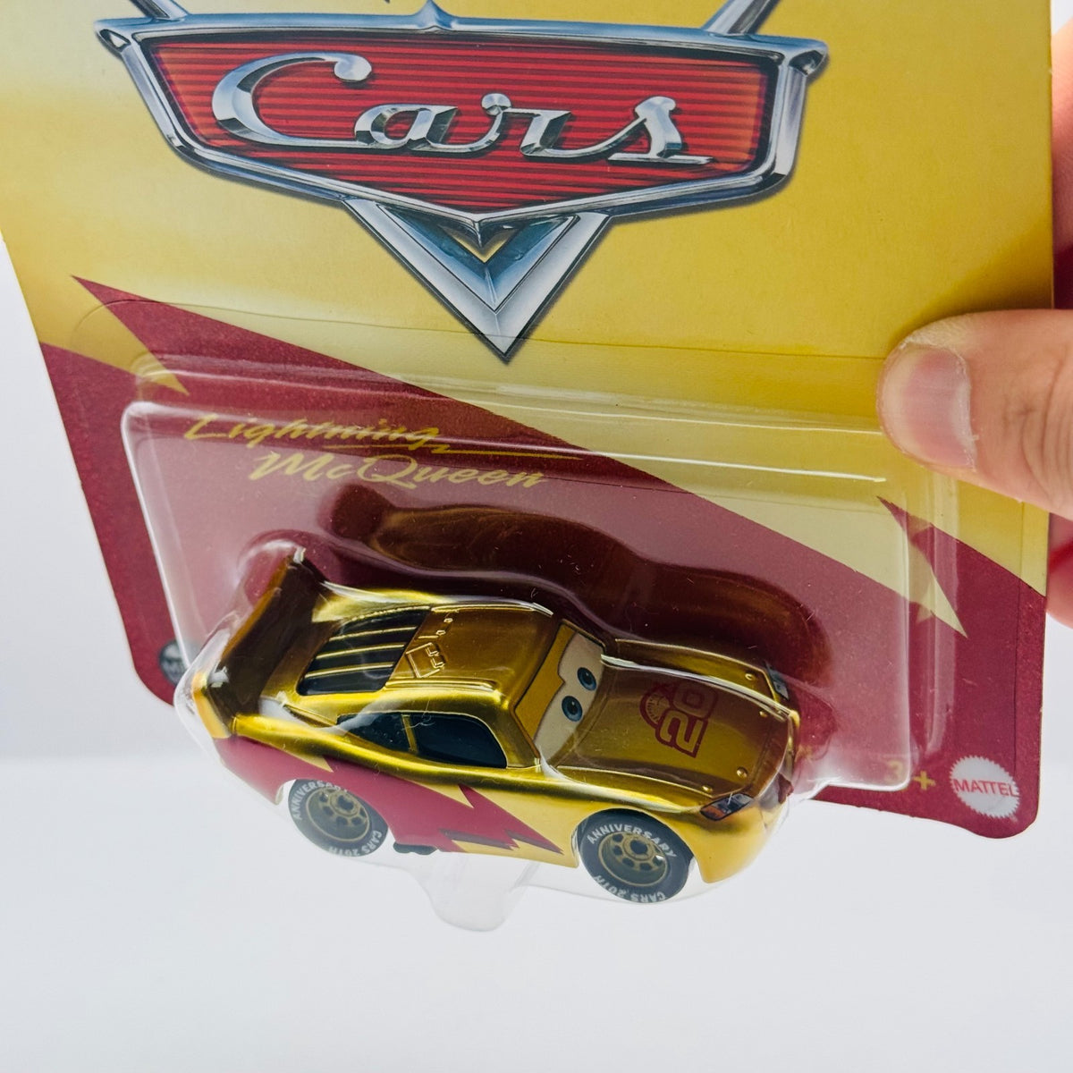 Disney Pixar Cars - GOLD GOLDEN MCQUEEN PROMO 20TH ANNIVERSARY 2026 1:55 Diecast