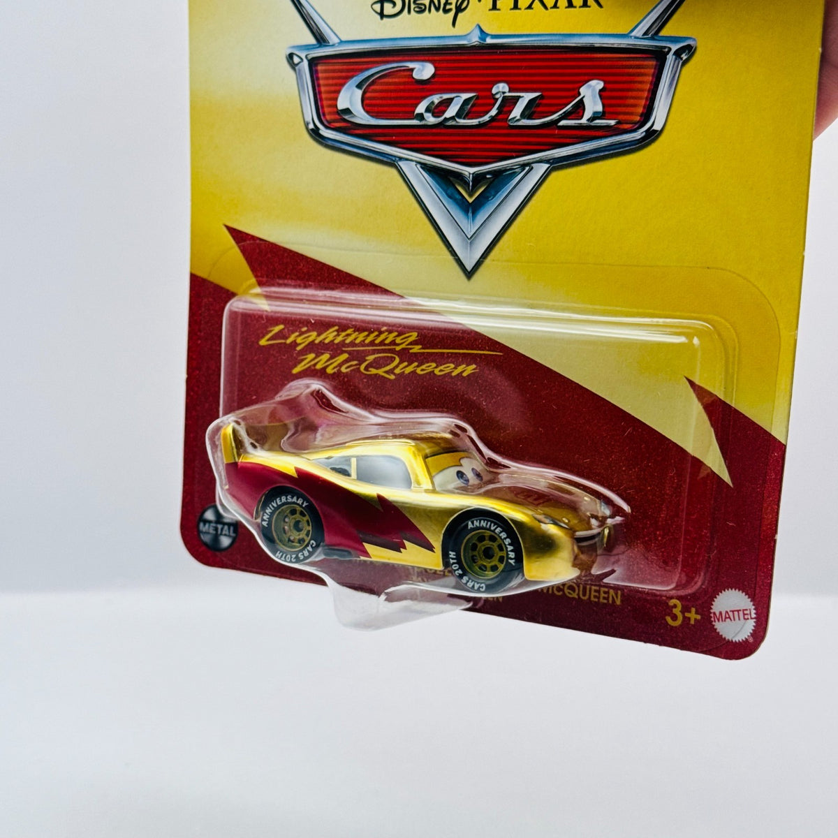 Disney Pixar Cars - GOLD GOLDEN MCQUEEN PROMO 20TH ANNIVERSARY 2026 1:55 Diecast