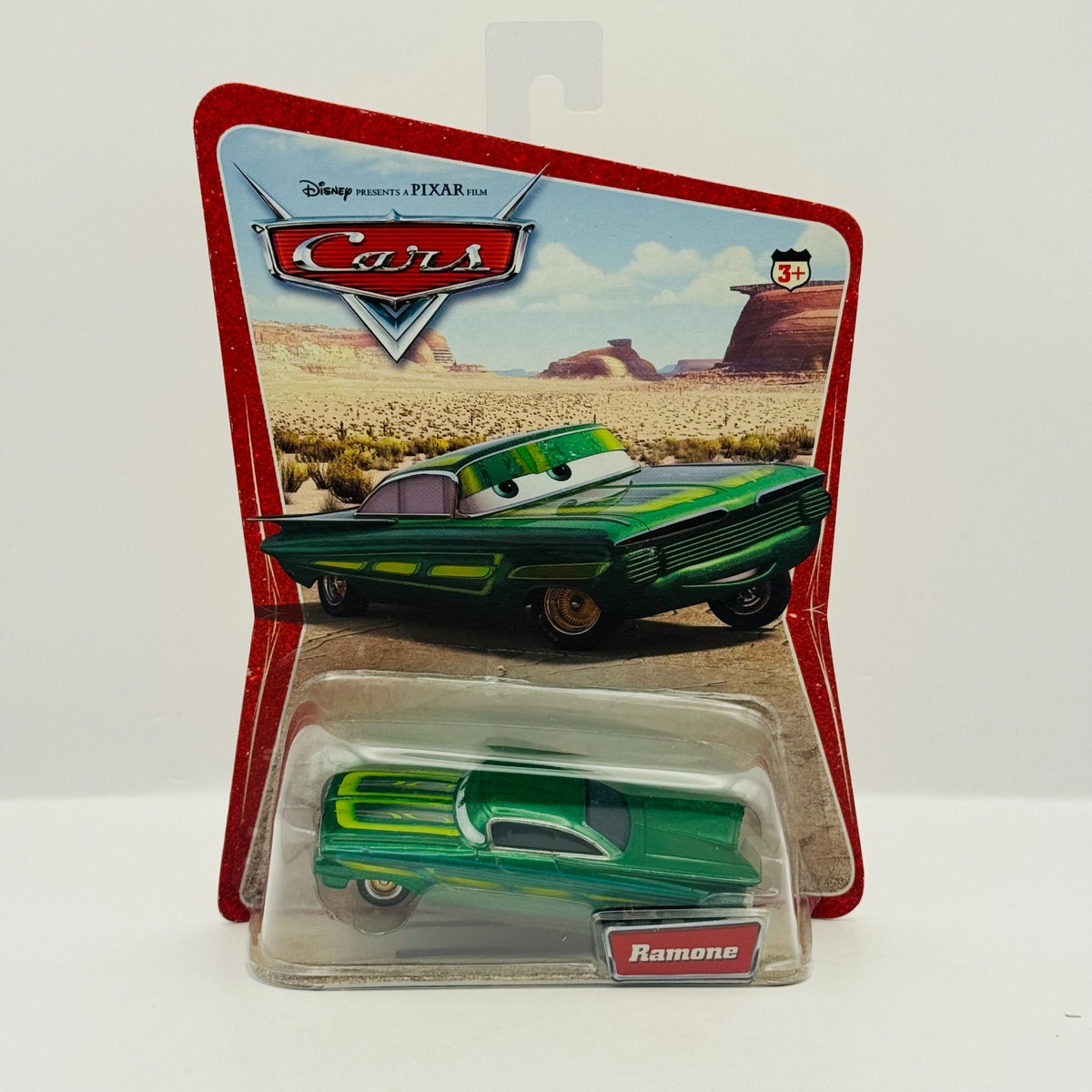 Disney Pixar Cars - GREEN RAMONE Desert Series 2006 - 1:55 Diecast
